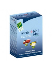 ACEITE DE KRILL NIÑOS 60 PERLAS - 100% NATURAL - 8437008750743 no_image