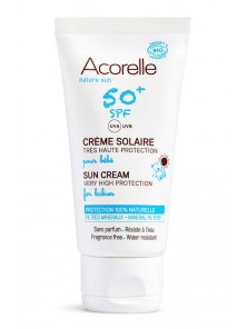 CREMA SOLAR BEBE SPF 50+ 50ML - ACORELLE - 3700343046082