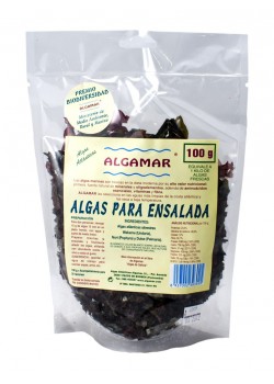 ALGAS PARA ENSALADA 100GR - ALGAMAR - 8437006738088