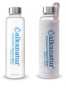BOTELLA VIDRIO BOROSILICATO 500ML - ALKANATUR - 8425402247754 no_image