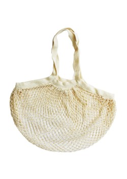 BOLSA MALLA CON ASAS DE ALGODON 25 X35 CM - ALTERNATIVA COMERCIO JUSTO - 8435030575716