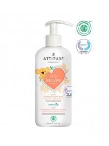 **SHAMPOO GEL BABY 2 EN 1 SIN FRAGANCIA 473ML - ATTITUDE - 626232466157