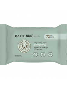 TOALLITAS LIMPIADORAS SIN PERFUME PARA MASCOTAS - ATTITUDE - 626232811605