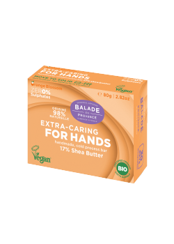 JABÓN SÓLIDO EXTRA RICO PARA MANOS 80GR - BALADE EN PROVENCE - 5060476270173