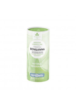 DESODORANTE SENSITIVE LIMA Y LIMON 40GR - BEN & ANNA - 4260491222930