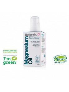MAGNESIO TRANSDERMICO ACEITE SPRAY CORPORAL 100ML - BETTER YOU - 5060148520100