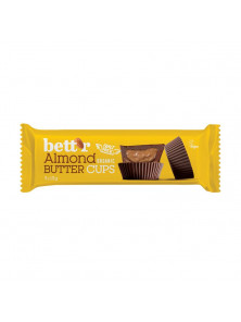 ALMOND BUTTER CUPS 3 X 13GR BIO - BETTR - 3800233781236
