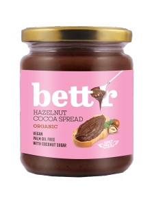 CREMA AVELLANA Y CACAO PARA UNTAR 250GR BIO - BETTR - 3800233686715 no_image