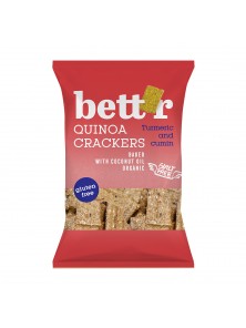 SNACK QUINOA CON CURCUMA Y COMINO 100GR BIO - BETTR - 3800233682892 no_image