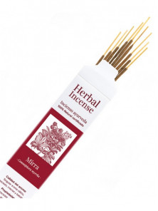 INCIENSO AYURVEDA MIRRA 12 UNIDADES - BIOAROMA - 7506709856939 no_image