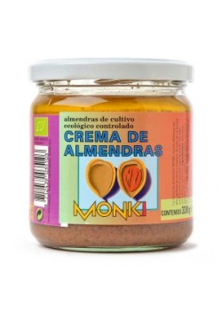 CREMA DE ALMENDRAS 330GR BIO - MONKI - 8712439035103