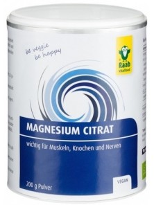 CITRATO MAGNESIO POLVO 200GR - RAAB VITALFOOD - 4019839840318 no_image