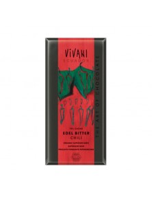 CHOCOLATE NEGRO CON CHILI 100GR BIO - VIVANI - 4044889004458