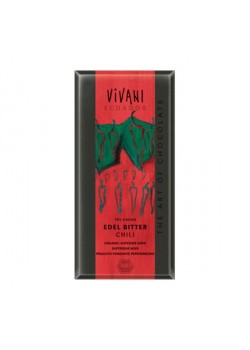 CHOCOLATE NEGRO CON CHILI 100GR BIO - VIVANI - 4044889004458
