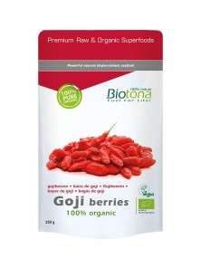 BAYAS DE GOJI BERRIES 250GR BIO - BIOTONA - 5412360009848