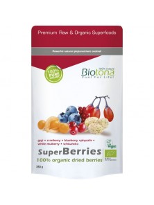 SUPERBERRIES FRUTAS DEL BOSQUE 250GR BIO - BIOTONA - 5412360009862