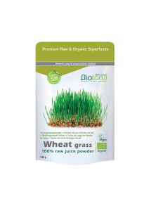 WHEAT GRASS HIERBA DE TRIGO POLVO SUPERFOOD BIO 150GR BIO - BIOTONA - 5412360021147