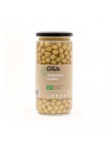 GARBANZOS COCIDOS 720GR BIO - CARLOTA ORGANIC - 8437015940403