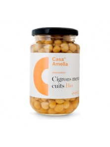 GARBANZO PEQUEÑO COCIDO 350GR BIO - CASA AMELLA - 8436046348424