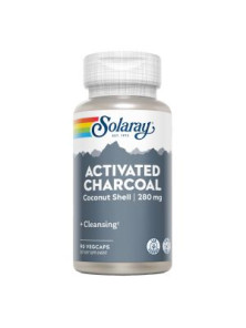 CHARCOAL ACTIVATED 90 CAPSULAS - SOLARAY - 076280008609 no_image