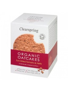 GALLETA AVENA - TOMATE - HIERBAS 200GR BIO - CLEARSPRING - 5021554000563
