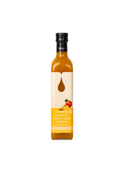 VINAGRE DE MANZANA CON JENGIBRE Y CURCUMA 500ML BIO - CLEARSPRING - 5021554002154