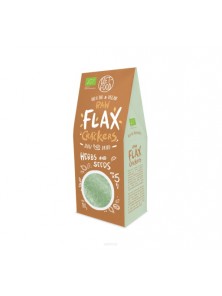BIO RAW FLAX CRACKERS HIERBAS Y SEMILLAS 90GR - DIET FOOD - 5906395147946