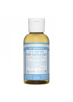 JABON LIQUIDO BEBES NEUTRAL 60ML - DR. BRONNERS - 018787241356
