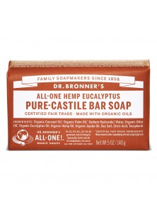 PASTILLA DE JABON EUCALIPTO 140GR - DR. BRONNER'S - 018787231203 no_image