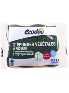 2 ESPONJA CON ESTROPAJO - ECODOO - 3380380083785