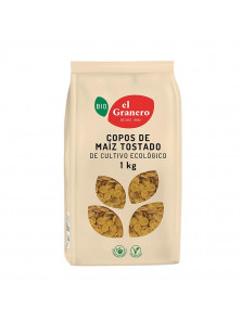 COPOS DE MAIZ TOSTADOS 1KG BIO - EL GRANERO INTEGRAL - 8422584042122