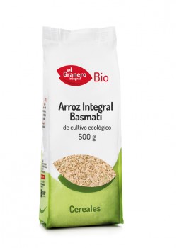 ARROZ INTEGRAL BASMATI 500GR BIO - EL GRANERO INTEGRAL - 8422584018479