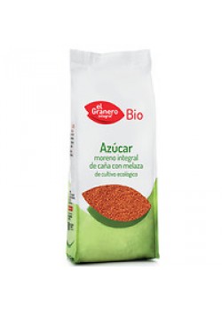 AZUCAR MORENO INTEGRAL CAÑA CON MELAZA 1KG BIO - EL GRANERO INTEGRAL - 8422584010442