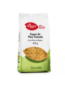 COPOS DE MAIZ TOSTADO 400GR - EL GRANERO INTEGRAL - 8422584018356