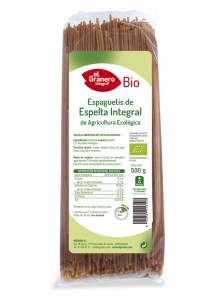 ESPAGUETIS ESPELTA INTEGRALES BIO 500GR - EL GRANERO INTEGRAL - 8422584018103