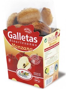 GALLETAS BIOARTESANAS MANZANA 250GR - EL GRANERO INTEGRAL - 8422584030471