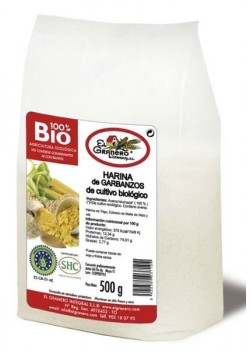 HARINA DE GARBANZOS BIO 500 GR - EL GRANERO INTEGRAL - 8422584048445