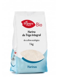 HARINA DE TRIGO INTEGRAL BIO 1KG - EL GRANERO INTEGRAL - 8422584018042 no_image