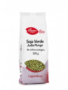 JUDIA MUNGO 'SOJA VERDE' 500GR BIO - EL GRANERO INTEGRAL - 8422584018318