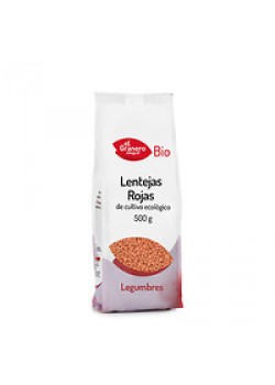 LENTEJAS ROJAS 500GR BIO - EL GRANERO INTEGRAL - 8422584018288