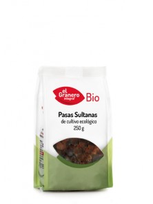 PASAS SULTANAS BIO 250GR - EL GRANERO INTEGRAL - 8422584018264