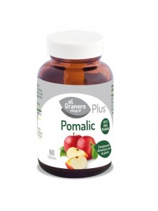 **POMALIC ACIDO MALICO 640MG 60 CAPSULAS - EL GRANERO INTEGRAL - 8422584033892 no_image