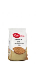 SEMILLAS DE LINO BIO 200GR - EL GRANERO INTEGRAL - 8422584018790
