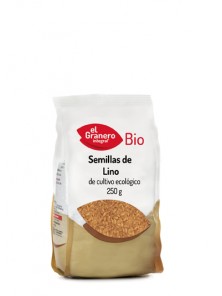 SEMILLAS DE LINO BIO 200GR - EL GRANERO INTEGRAL - 8422584018790