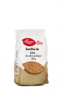 SEMILLAS DE LINO BIO 200GR - EL GRANERO INTEGRAL - 8422584018790
