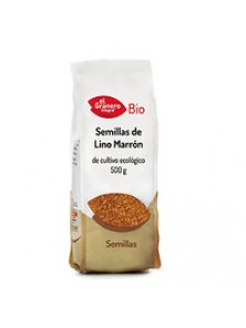 SEMILLAS DE LINO MARRON 500GR BIO - EL GRANERO INTEGRAL - 8422584019278