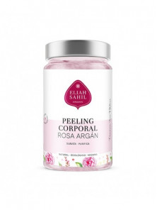 EXFOLIANTE CORPORAL ROSA Y ARGAN 256GR BIO - ELIAH SAHIL - 9120096510267