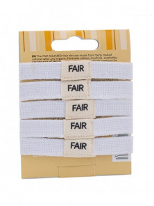 COLETERO BLANCO LATEX 5 UNIDADES - FAIR SQUARED - 4260365850023 no_image