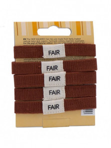 COLETERO MARRON LATEX 5 UNIDADES - FAIR SQUARED - 4260365850320 no_image