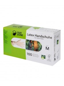 GUANTES DE LÁTEX FSC 'COMERCIO JUSTO' TALLA M 100 UDS - FAIR ZONE - 4260365858623 no_image